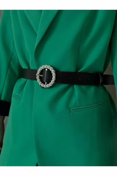 المرأة بنطلون حزام مع جولة مشبك اللؤلؤ، حزام سترة، حزام اللباس، حزام قميص