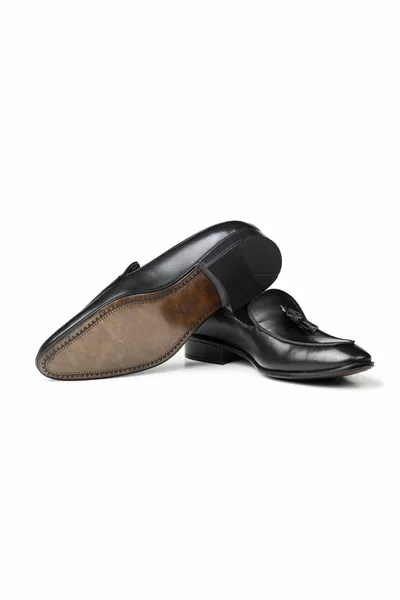 متعجرف جلد طبيعي أحذية رجالية كلاسيكية ، أحذية كلاسيكية متسكع ، متسكعون