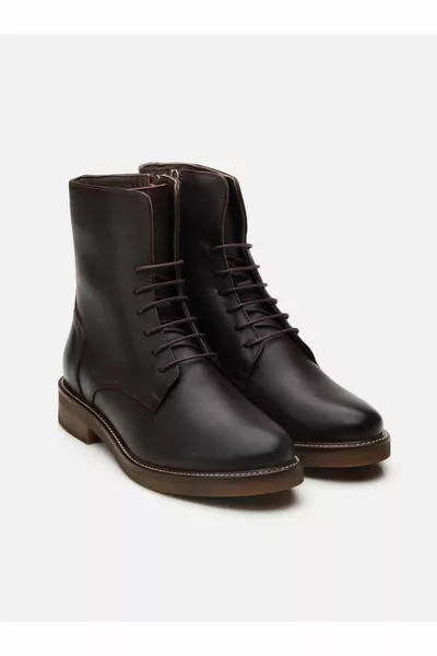 Steeve Brown Дамски кожени ботуши