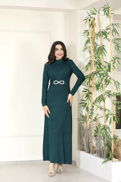 Sude Hijab Abendkleid 