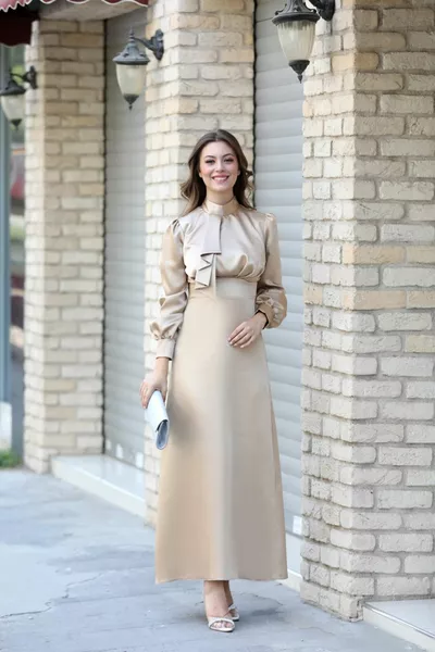 Damla Trend Hijab Evening Dress 