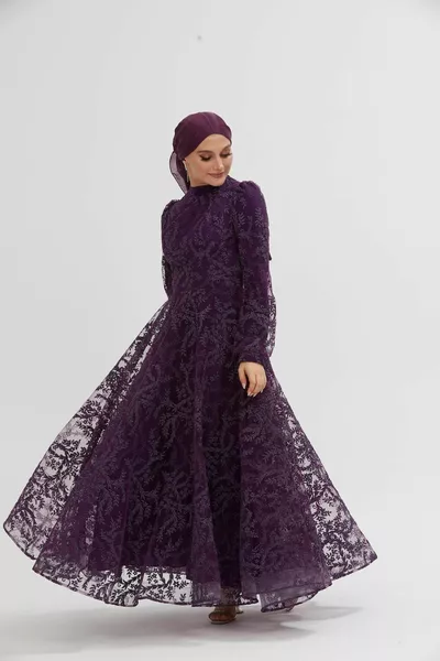 Glitzer Spitze Abendkleider