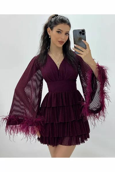 Robe de soirée courte élégante et décontractée 