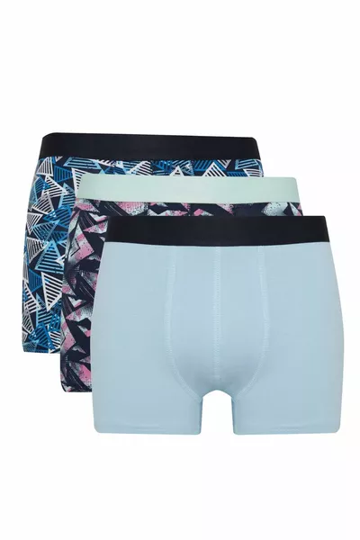 Regular Fit Bedrucktes 3er-Set Boxer AU