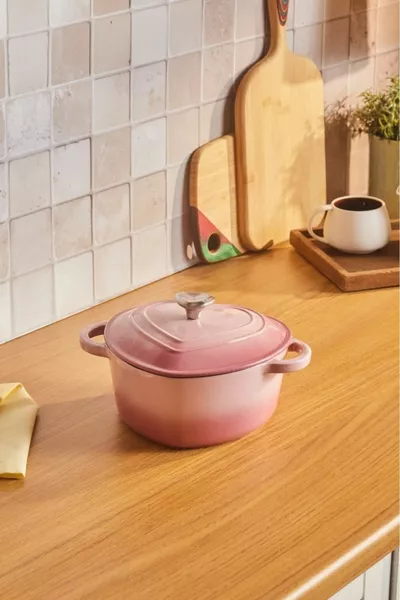 Pentola Love Demir Döküm Smaltata Rosa 1,9 Lt