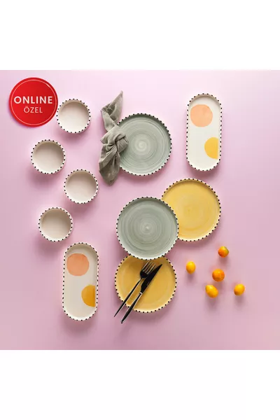 Sunny 4 Kişilik Kahvaltı Takımı  Parça-Asorti