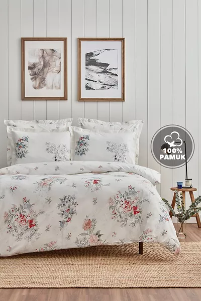 Belisima Tweepersoons Ranforce Dekbedovertrekset - Blauw