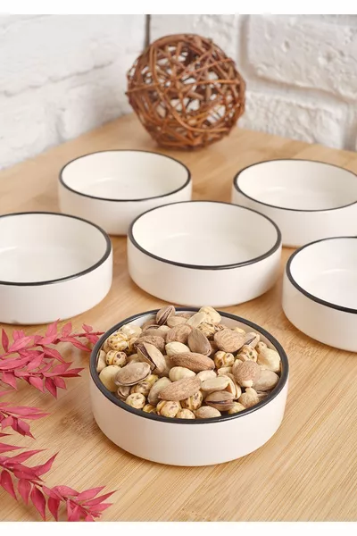 Tokyo 6-teiliges Snack-Set Schwarz