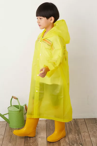 Sarı Çocuk Yağmurluk 