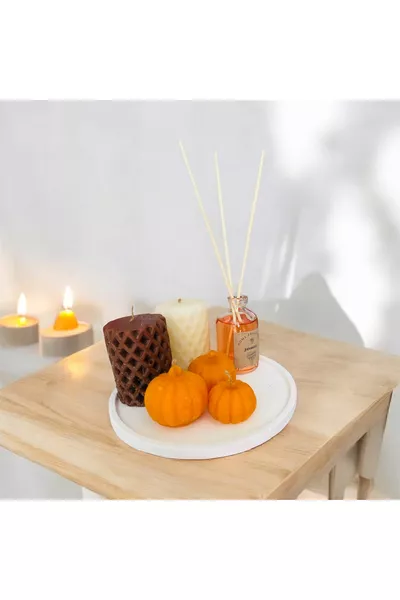 Nieuwjaars geurstokjeskamer set met jasmijn en bamboe