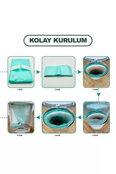 Система за кош за памперси + торба за боклук с капацитет за броя на памперсите