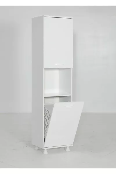 Home Mina Multifunctionele Badkamerkast - wit