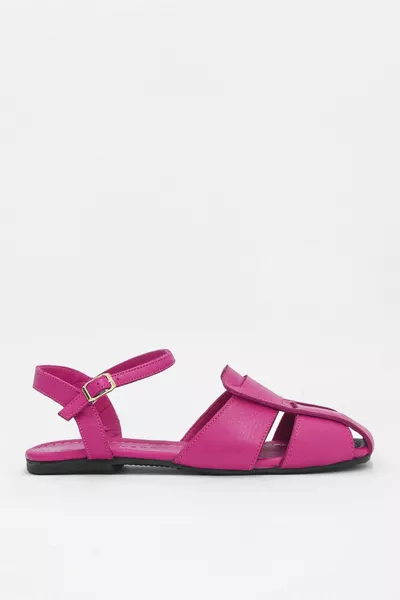 Дамски балетки от естествена кожа Winx Pink