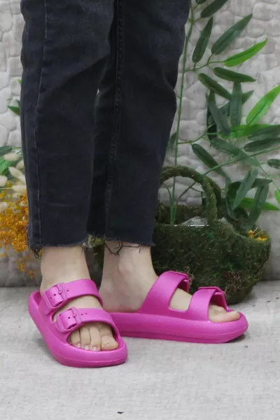  شاطئ البحر بركة النعال خفيفة الوزن مريحة مرنة النعال المرأة