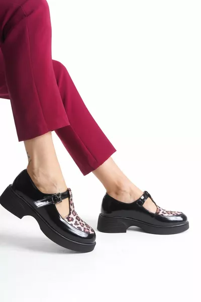 Dames lakleer casual schoenen