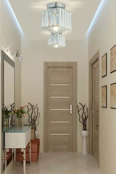 Plafonier Ceiling Silver  Chandelier