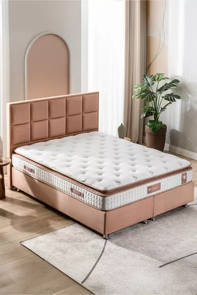 Ортопедический матрас Ultra Ortopedik Touch Brown с оригинальной пружинной системой и подкладкой (см)