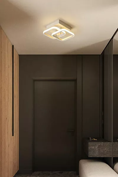 Plafonnier moderne à LED pour l'entrée du couloir