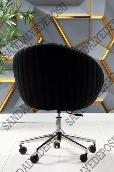 Sedia da Lavoro Oyster (tessuto nero)