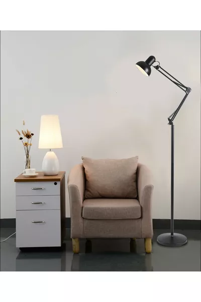 Ottava черен модерен лампион