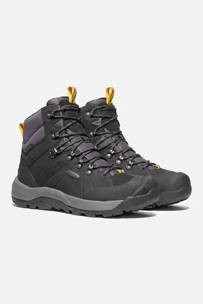 Revel 4 Mid Polar M-Black / Magnet - أحذية ثلجية للرجال مقاومة للماء - أسود