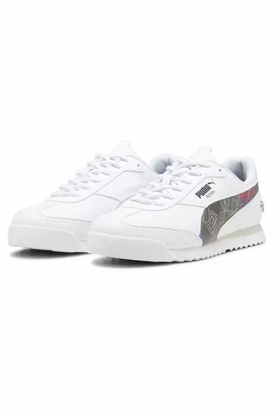 حذاء بي ام دبليو MMS روما عبر حذاء رياضي أبيض للجنسين 