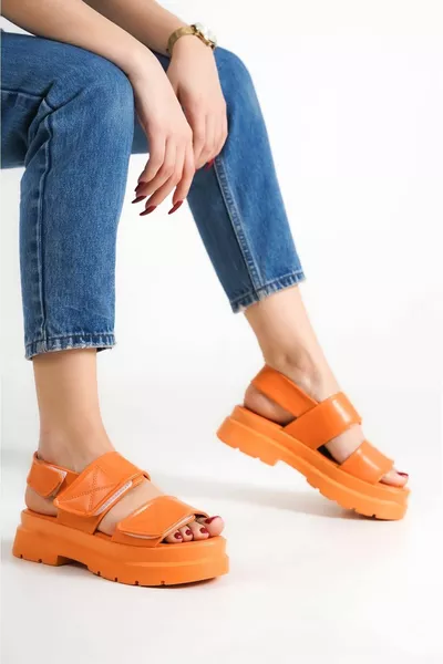 Сандалии Luus Orange Skin