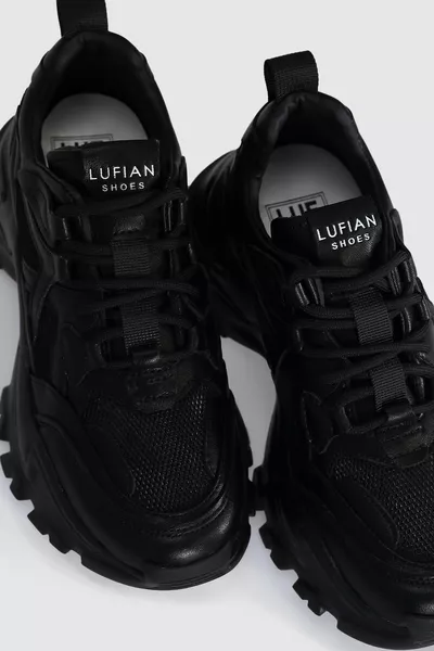 Lufian  Bloom Unisexe Sneaker Chaussures NOIR