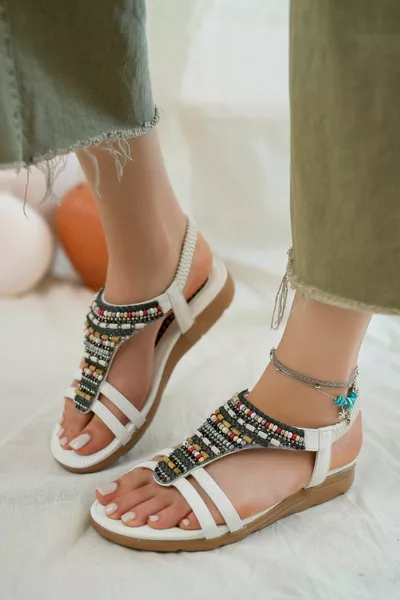 Rosa Anatomic Fashion Stone Casual Sandales pour femmes