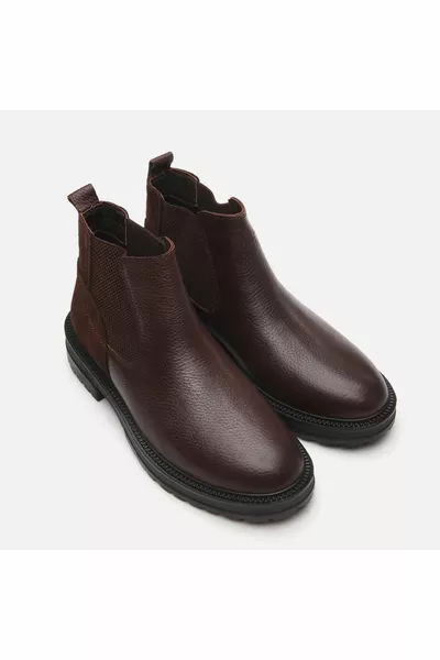 أحذية القهوة للرجال 