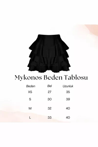 Mykonos White Skirt