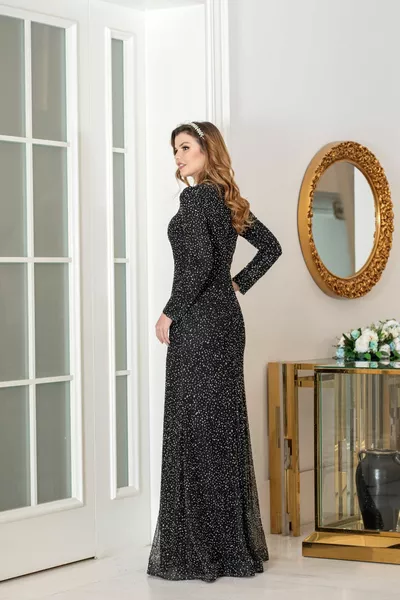 Stone Fish Хиджаб Вечерние Платья