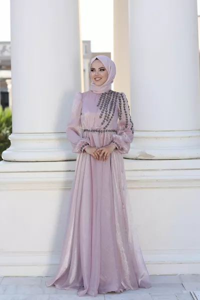 هيلين مساء اللباس مسحوق