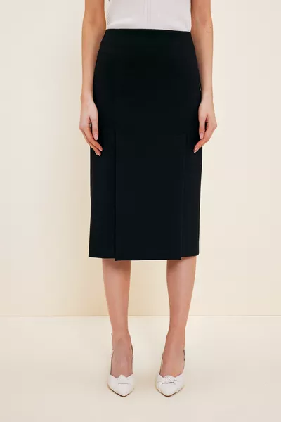 أزياء العاطفة شق تنورة