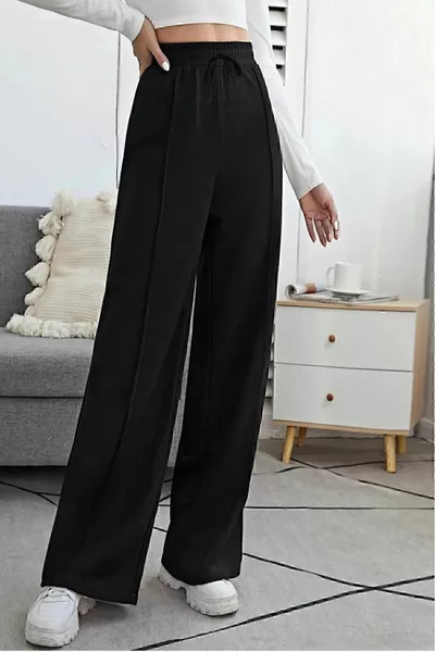 COPIE - Pantalon de survêtement ample pour femme à jambes larges