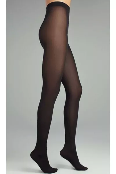Damen Schwarze Mikro  Denier Matt Strumpfhose