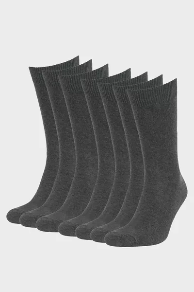 جوارب طويلة قطنية للرجال 7 قطع AXNS