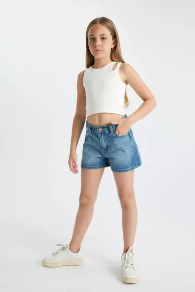 Girls' Denim Shorts SM