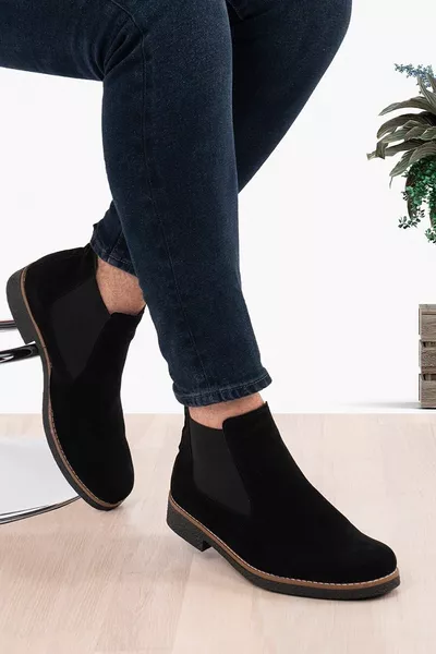 Унисекс кожени ботуши Челси 