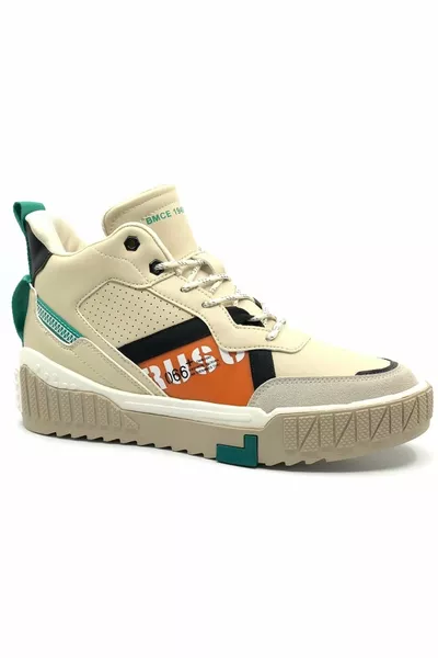 Gamelu Polo Stivali Dolcevita Sneakers Sneakers Uomo BEIGE