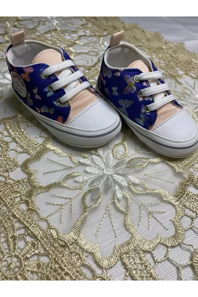 BAMBOLA FARFALLA SCARPA PRIMO PASSO