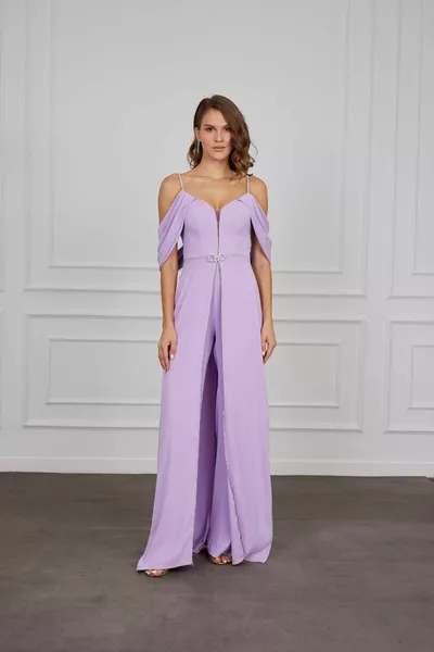 انخفاض الأكمام القوس التبعي مفصلة مساء اللباس بذلة 