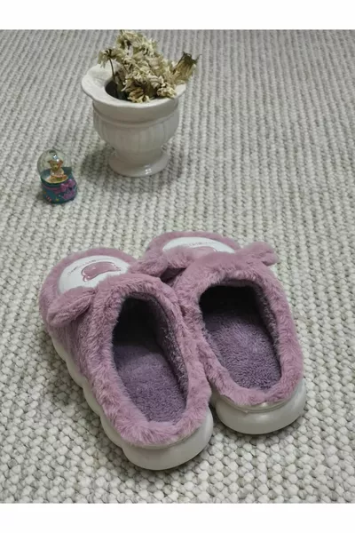 SOFT PATTERNED FLEXIBLE HOME SLIPPERS