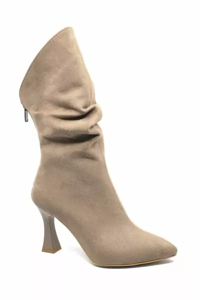 Feles Damenstiefel mit Reißverschluss und Kordelzug hinten VISION