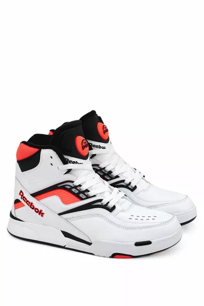 PUMP TZ حذاء كرة سلة رجالي أبيض