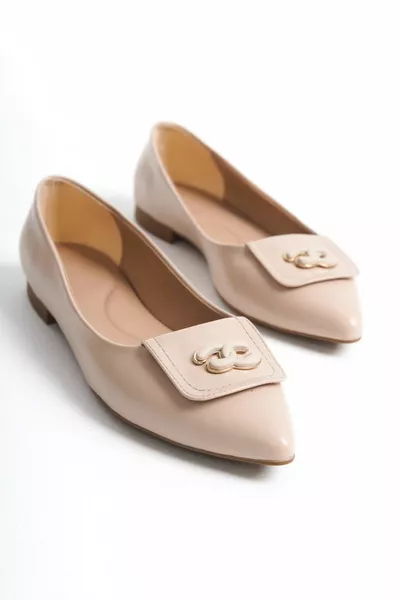 المرأة عارية مشبك مفصلة الباليه الشقق