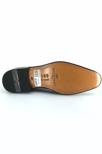 Nevzat Onay  أحذية جلدية كلاسيكية للرجال NOC بشرة سوداء