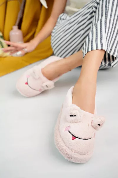 Peludo-الضفدع الشكل عدم الانزلاق وحيد المرأة الصوفية بندوف-البيت النعال