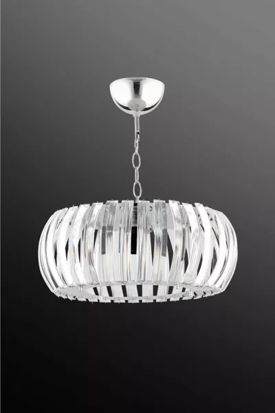 Venus Silver  cm Crystal Stone Chandelier with Electrical Installation