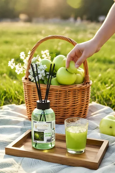 Green Apple Reed Diffuser with Bamboo Sticks  ml